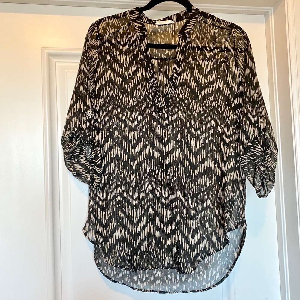 Lush Printed Blouse